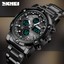 thumbnail 1 - SKMEI Men Quartz Watch Outdoor Sport Digital Stainless Steel Wristwatch 1389