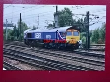 PHOTO  BR CLASS 66 NO 66731 AT DONCASTER GRBF LIVERY