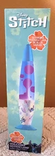 Disney Stitch Motion Volcano Lamp 13" Tall Purple Wax in Blue Liquid BRAND NEW
