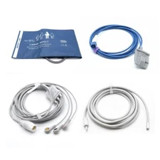 Philips Accessories Kit Bundle - Cuff, Hose, SpO2, ECG