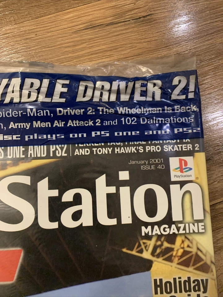 SEALED! NEW! Official US Playstation Magazine January 2001 w/ CD! Gran Turismo 3 - Image 4 of 4