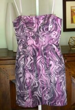 NWT BCBG MAX AZRIA SZ 2 PURPLE SHADES COCKTAIL DRESS NWT $248