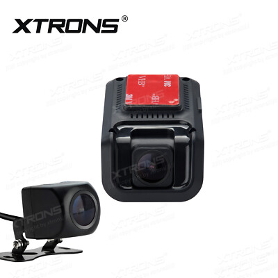 2Pcs Front+Rear DVR Vehicle Camera HD Video Recorder 720P Wide-Angle