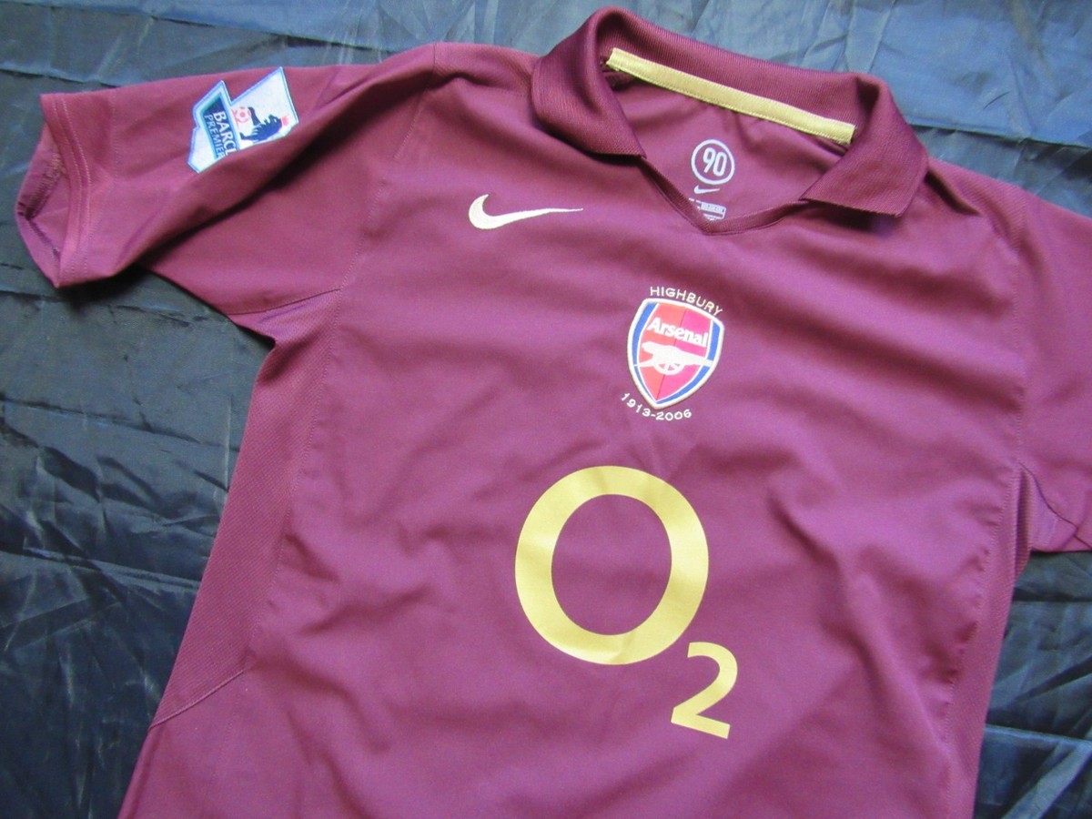 José Antonio Reyes #9 Arsenal shirt GUNNERS 2005-2006 NIKE BOY L
