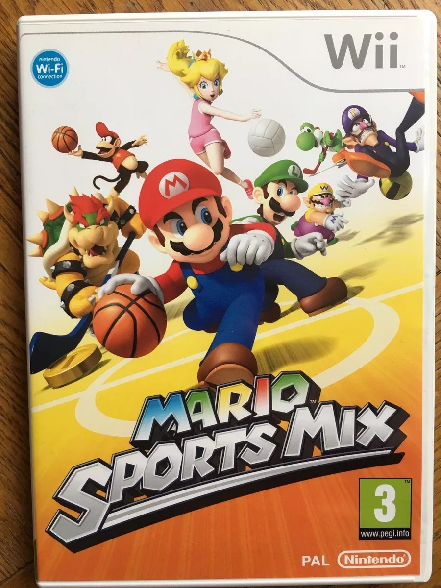 Mario Sports Mix - Nintendo Wii - USADO - Nintendo - Brinquedos e