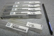 OSG (U110222) .130" x .845" x 2.83" Diamond Coated Carbide Drill Bits - Qty 5