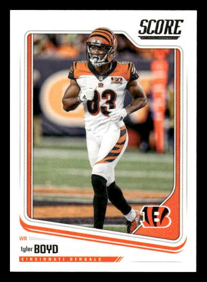 2018 Score #72 Tyler Boyd Cincinnati Bengals