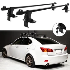 54" Top Roof Rack Cross Bar Luggage Carrier W/ Lock For Lexus IS250 IS350 IS500