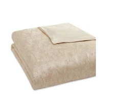 Hudson Park Ethereal KING Duvet Cover Gold 