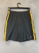 Nike Boy's Basketball Shorts Youth M 10-12 YRS Black Yellow / 88-65