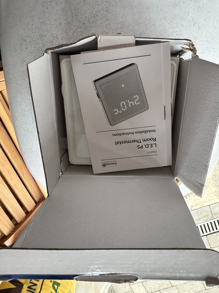 ROOM THERMOSTAT TQX0073 LED P5 BRAND NEW F&F THERMA eBay