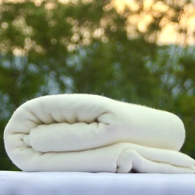 HANDGEFERTIGT Cashmere Blanket 'Lhotse' - Handcrafted From Nepal, Bedspread, Snuggle Blanket