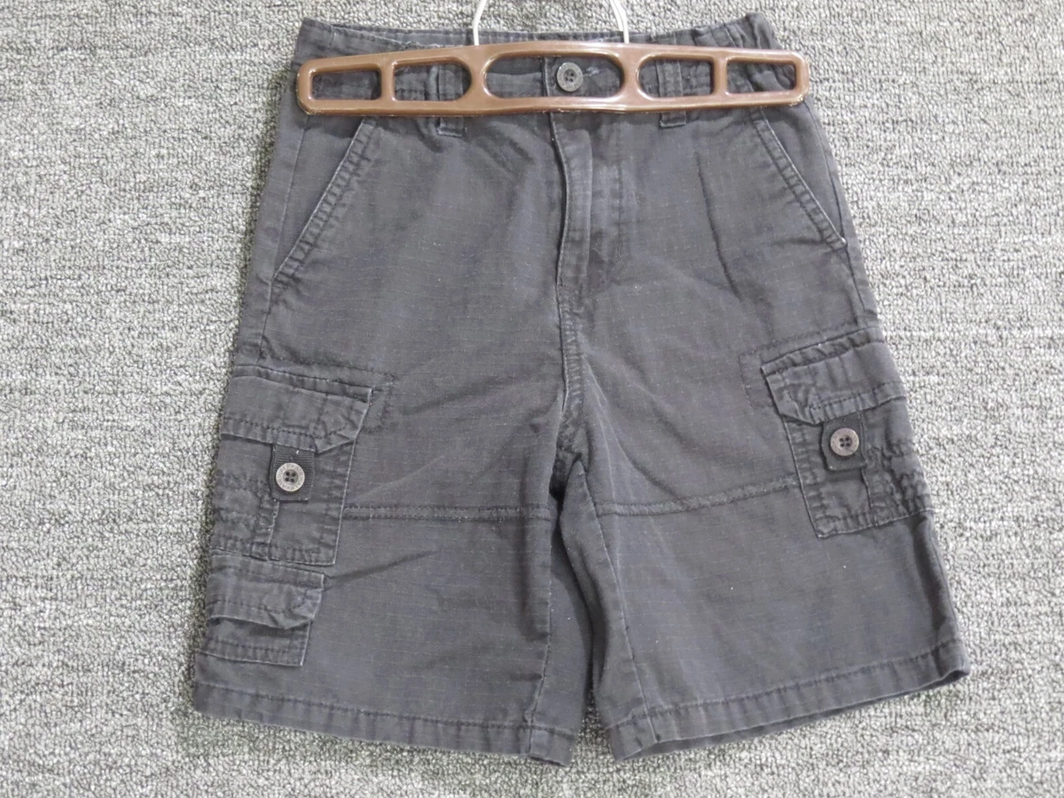 Airwalk Cargo Shorts Boys Size 6 Solid Black