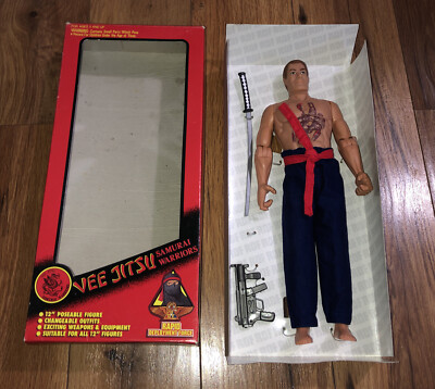 Vintage 1994 Vee Jitsu Samurai Warriors Rapid Force Action Figure 12'' Scorpion