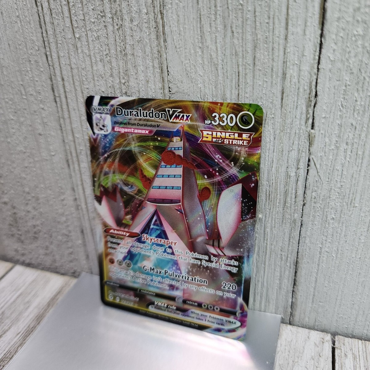 Duraludon VMAX 123/203 Ultra Rare Evolving Skies Pokemon TCG