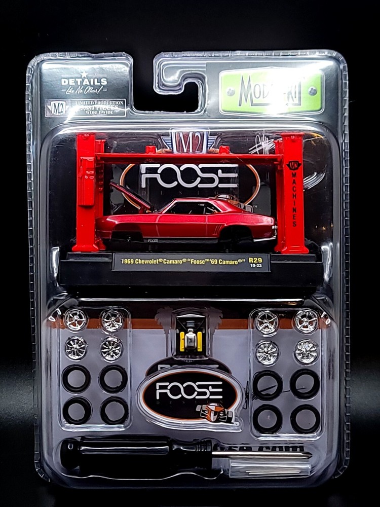 2019 M2 Machines “FOOSE” 1969 Chevrolet Camaro Model Kit R29 19-23