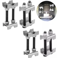 New 4pc 2-Way Adjustable Lift Or Lower Spring Spacer Coil Spring Compressor Set