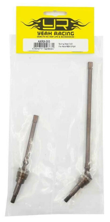 Yeah Racing Axial RBX10 Ryft Spring Steel CVD Driveshaft Set AXRX-003 - Image 2 of 2