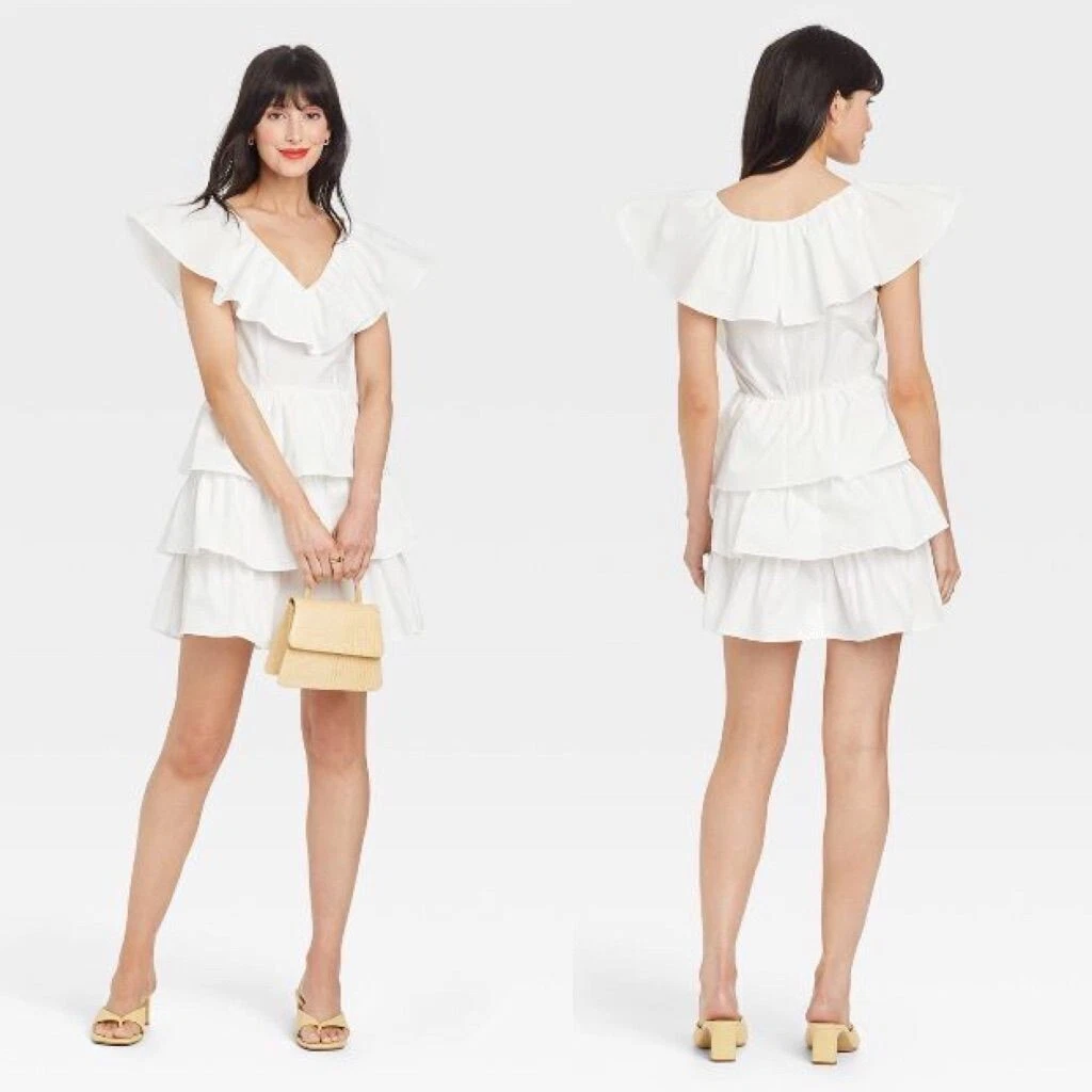 A new hotsell day white dress