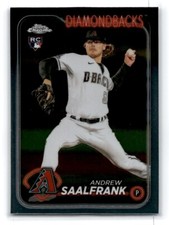 2024 Topps Chrome Andrew Saalfrank RC #178 Diamondbacks