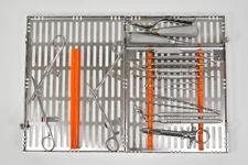 Hu-Friedy Dental Extraction Set - 15 Instruments  w/Large Sterilization Cassette