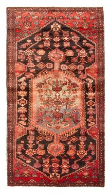 Vintage Traditional Hand-Knotted Area Rug 3'5'' x 6'9'' Oriental Wool Carpet