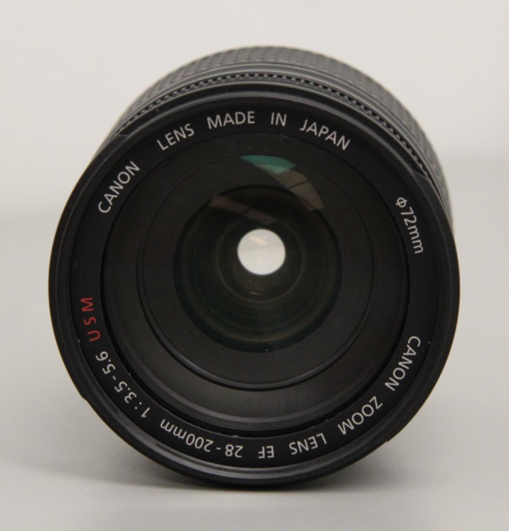 For Parts Or Repair Canon Zoom Lens EF 28-200mm 1:3.5-5.6 USM