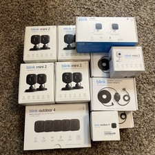 Bulk of Blink Outdoor/Indoor Security Cameras...