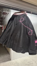 Womens 50s costume poodle skirt. Size 3x/4x. W/scarves,glasses, Belt And Socks