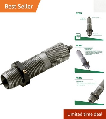 Efficient Reloading with .22 to .25 Cal Universal Decap Die -  Quality