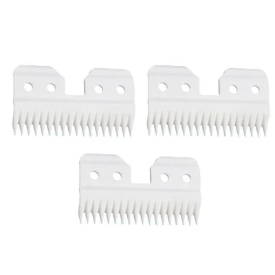 3PCS Cutter Replaces For Most Andis Oster Wahl AG/A5 Clipper Blades 18-Teeth