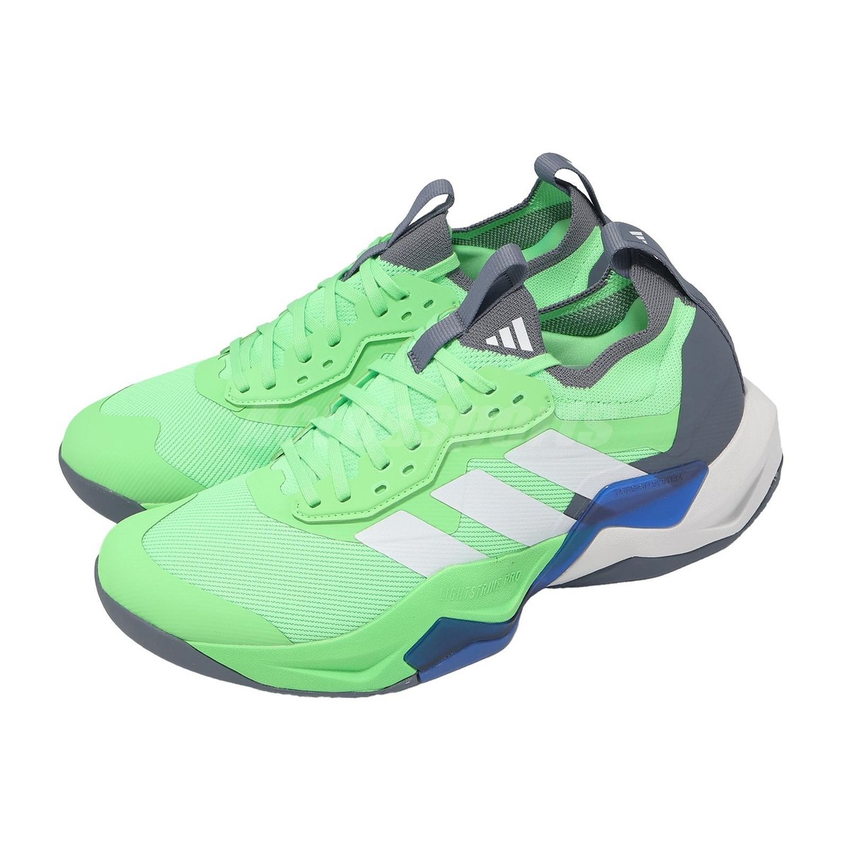 adidas Rapidmove Adv 2 Trainer M Lime Burst White Blue Men Cross 