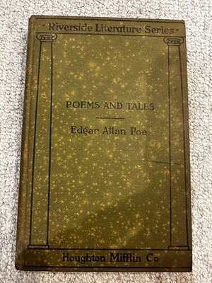 1898 Riverside Literature Series Poems And Tales Edgar Allan Poe