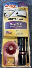 Korky 818 QuietFILL Universal Toilet Fill Valve and Flapper Kit NIB