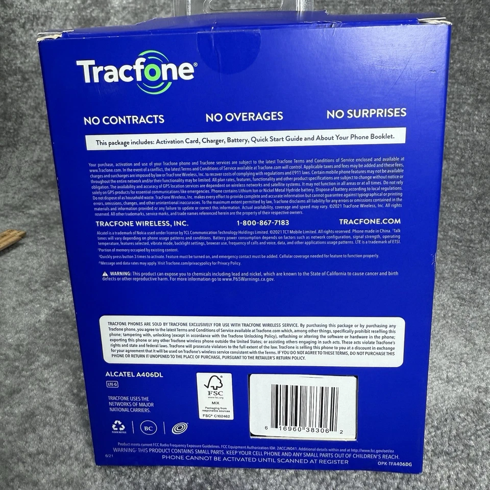 Tracfone Alcatel My Flip 2 Prepaid Flip Phone 4GB 4G LTE Black - Image 2 of 4