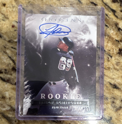 Panini 2023 Chronicles Origins Rookie Signatures Jasson Dominguez Auto /199
