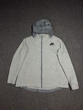 Nike Tech Fleece Hoodie Womens Jacket L Maduro Iconic Windrunner Full Zip