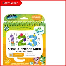 LeapStart 3D Scout & Friends Math Book: Interactive Learning Adventure, Age 2-4