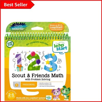 LeapStart 3D Scout & Friends Mathebuch: Interaktives Lernabenteuer, 2-4 Jahre
