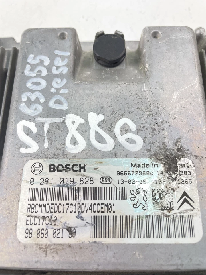 Centralina motore CITROËN C3 II ECU 9806002180 0281019828 29006069 - Immagine 2 di 4