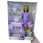 NIB Vintage 2002 Mattel Barbie Happy Family Midge & Baby Doll Set 56663 Pregnant