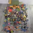 Vintage 80s 90s TMNT Ninja Turtles Lot Accessories Vehicles 34 Figures *READ