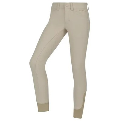 Dublin Kids Cammy Comfort Twill Reithose - Biscuit