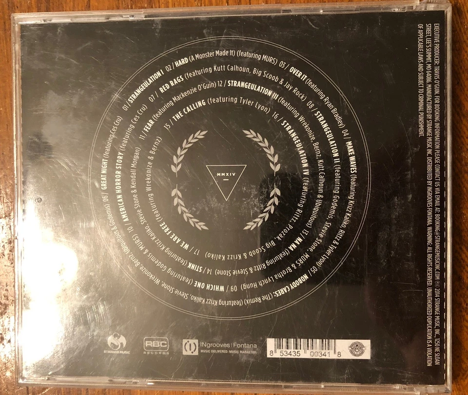 Tech N9ne Collabos Strangeulation - Used Good Condition - Imagem 2 de 4