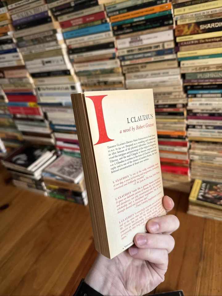 I, Claudius by Robert Graves  Trade Paperback) Early Vintage Edition Foto 3 de 4