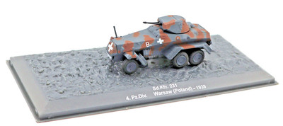 Altaya Sd.Kfz. 231, 4. Pz.Div. Warsaw (Poland) - 1939 1:72