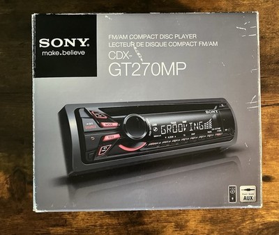 Genuine Sony Radio Car Stereo CD Player CDX-GT270MP   Untested/For Parts