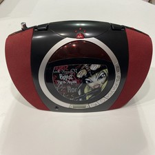 Bratz Rock Angelz Purse Handbag Portable CD Player/Boombox/Radio No Cord RED
