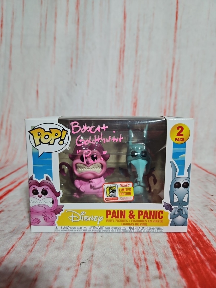 Bobcat Goldthwait Signed Pain&Panic 2018 SDCC Funko With JSA COA