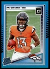 2025 Donruss Optic AQUA Pat Bryant Rookie /349 Broncos #215 C68